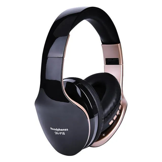 HobbyLane Bluetooth headset in black, red or white colours with over-ear design and wireless connectivity