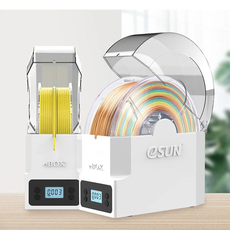 eBOX Lite multifunctional consumable drying box for 3D printing filament storage with wire heating and dustproof design