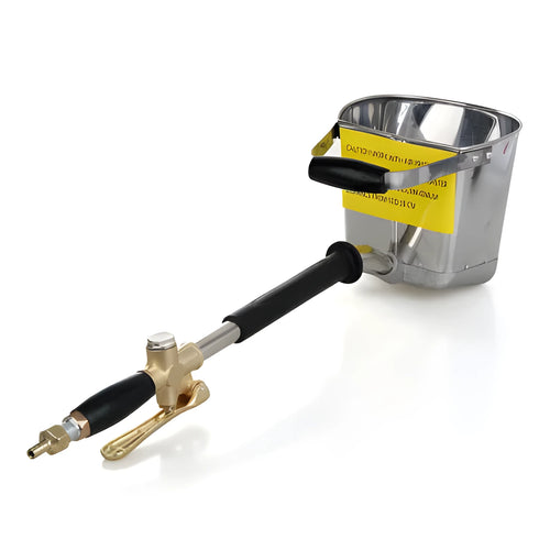 Automatic pneumatic spray gun with 74cm spray coverage for wall and roof coating applications