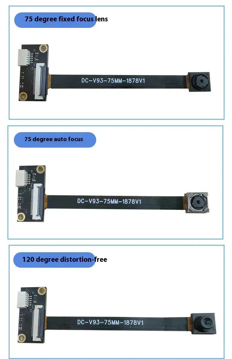 5 megapixel auto focus laptop camera module with 75 degree lens and USB adapter
