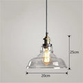 Nordic industrial glass chandelier in amber with adjustable 1.2m height