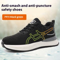 Brown leather labour protection safety shoes with rubber sole, shown on a white background.