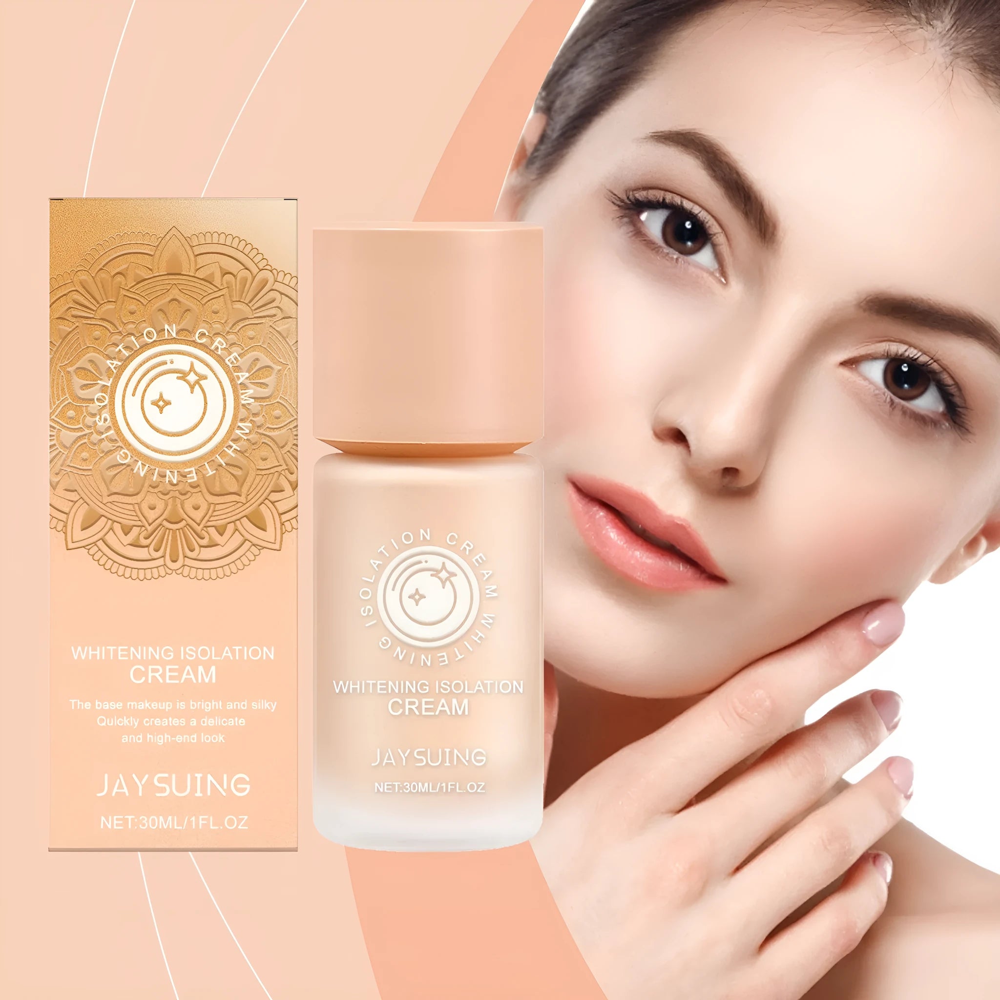 30ml make-up primer cream tube with moisturising formula for foundation preparation