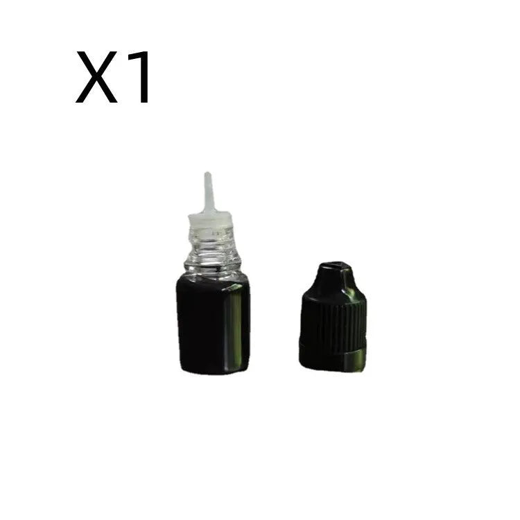 Black confidentiality seal ink 5ml bottle with quick-dry printing oil for office use