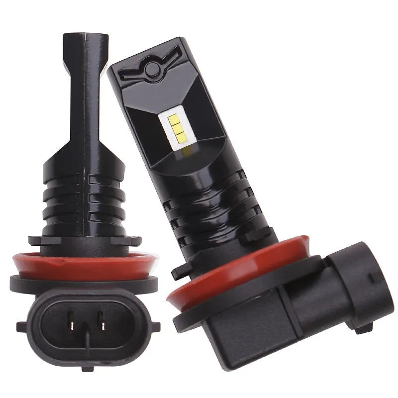 H11 H8 CSP LED car front fog lamp bulb with aviation aluminium housing