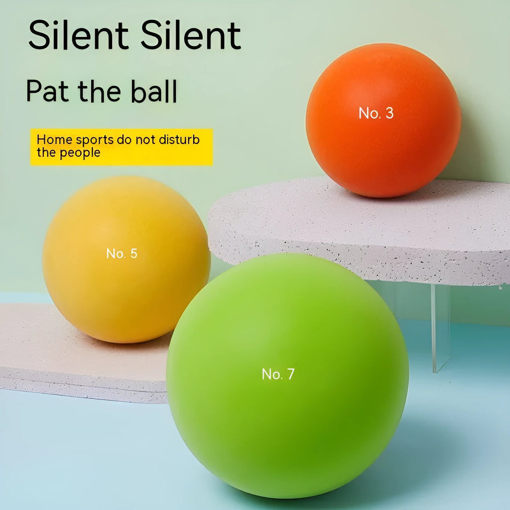 Upgraded elastic mute ball indoor training basketball PU material in Forest Green with net pocket