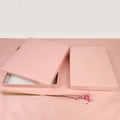 Grey board paper gift box with lid in multiple sizes and colour options including black and white card