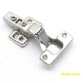 761 model cold rolled steel hydraulic cabinet hinge with nickel plating, showing three bend types.
