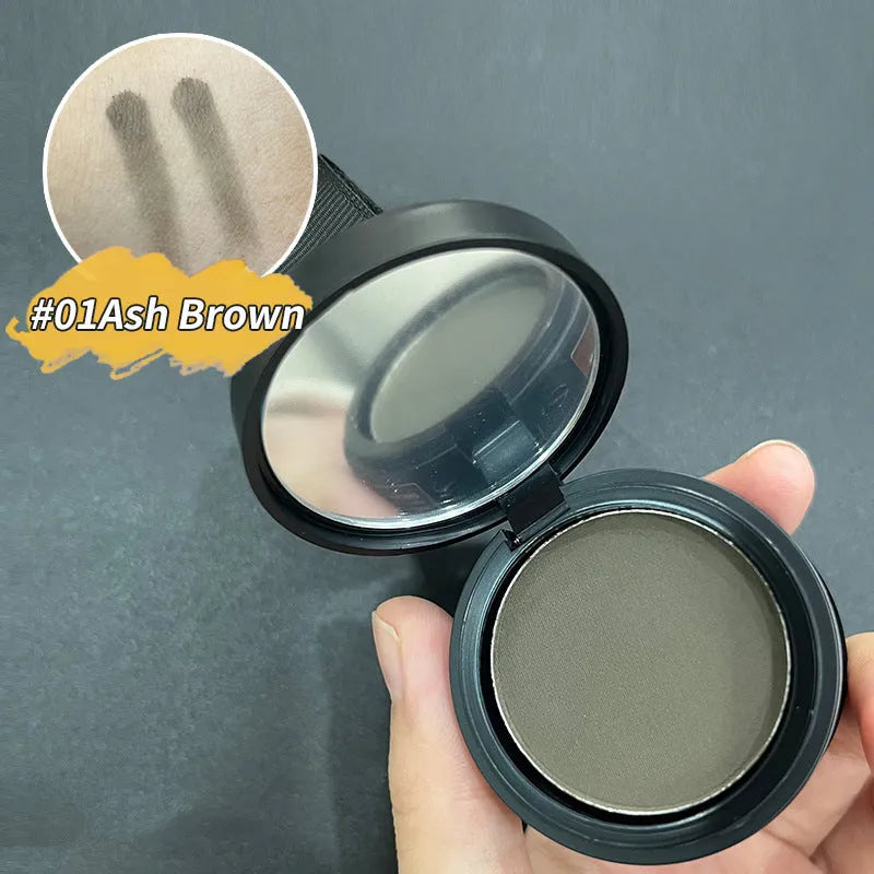 Hairline powder container for shadow repair and skin colour improvement in 14 shades