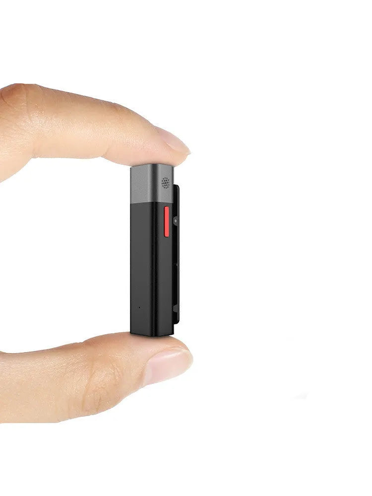 Short video recording wireless smartmike+ microphone in Black with omnidirectional pickup and noise reduction