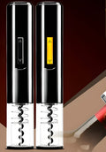 Electric wine bottle opener JW-05-01 in black colour on a table