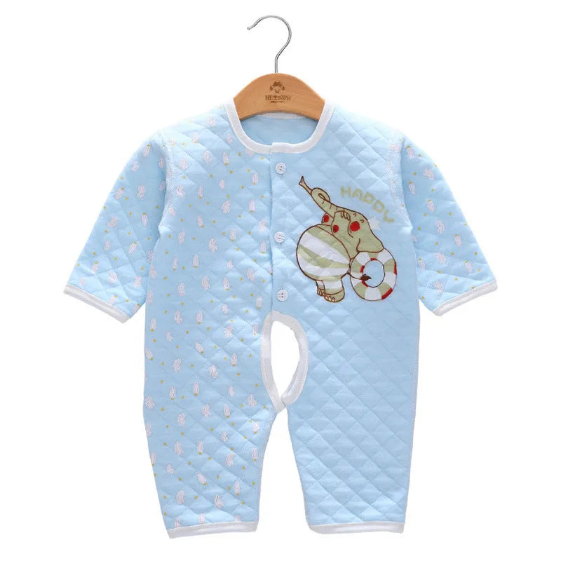 Baby gift box newborn set in blue colour showing clothing and accessories coordinated for a newborn up to 80cm