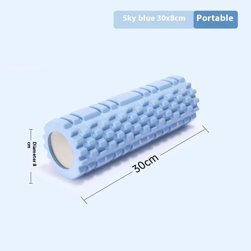 EVA foam roller for fitness recovery in multiple colour and size options