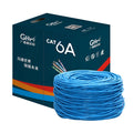 305-metre reel of blue or grey Cat6/Cat6A network cable with oxygen-free copper core