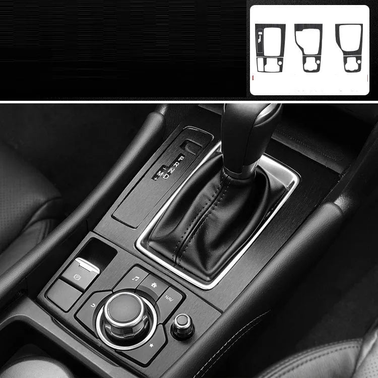 Unksera car interior decorative vinyl sticker kit for centre console and dashboard modification