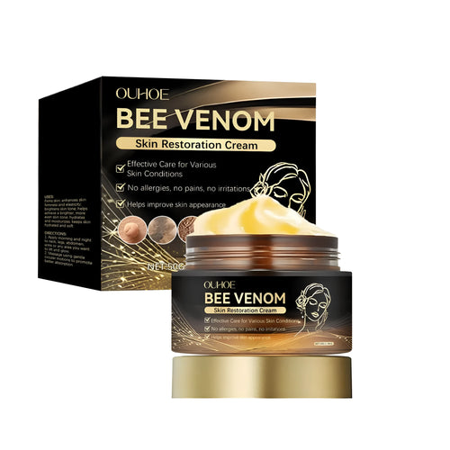 50g jar of bee venom and hyaluronic acid skin repair cream.
