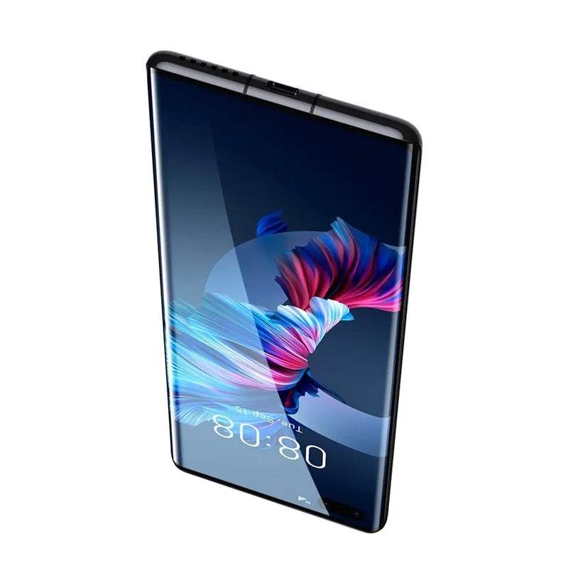 Baseus 0.25mm full rubber tempered glass screen protector for Huawei Mate40 series in black