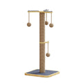 Scratch-resistant chip hanging ball cat climbing frame toy in windmill colour scheme