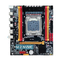 LGA 2011 MicroATX motherboard with four DDR3 memory slots and M.2 interface