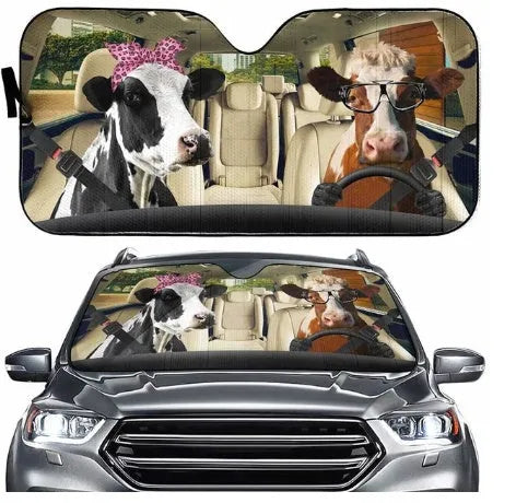 Telescopic car sun shield made from aluminium foil for front windscreen protection
