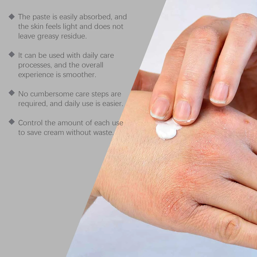 75g jar of skin neck cream with bifidobacterium and mint leaf extract for facial and neck moisturisation