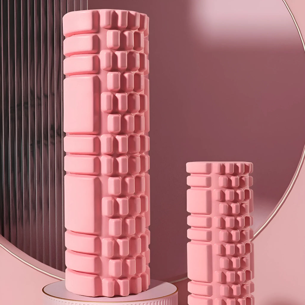 EVA foam roller for fitness recovery in multiple colour and size options