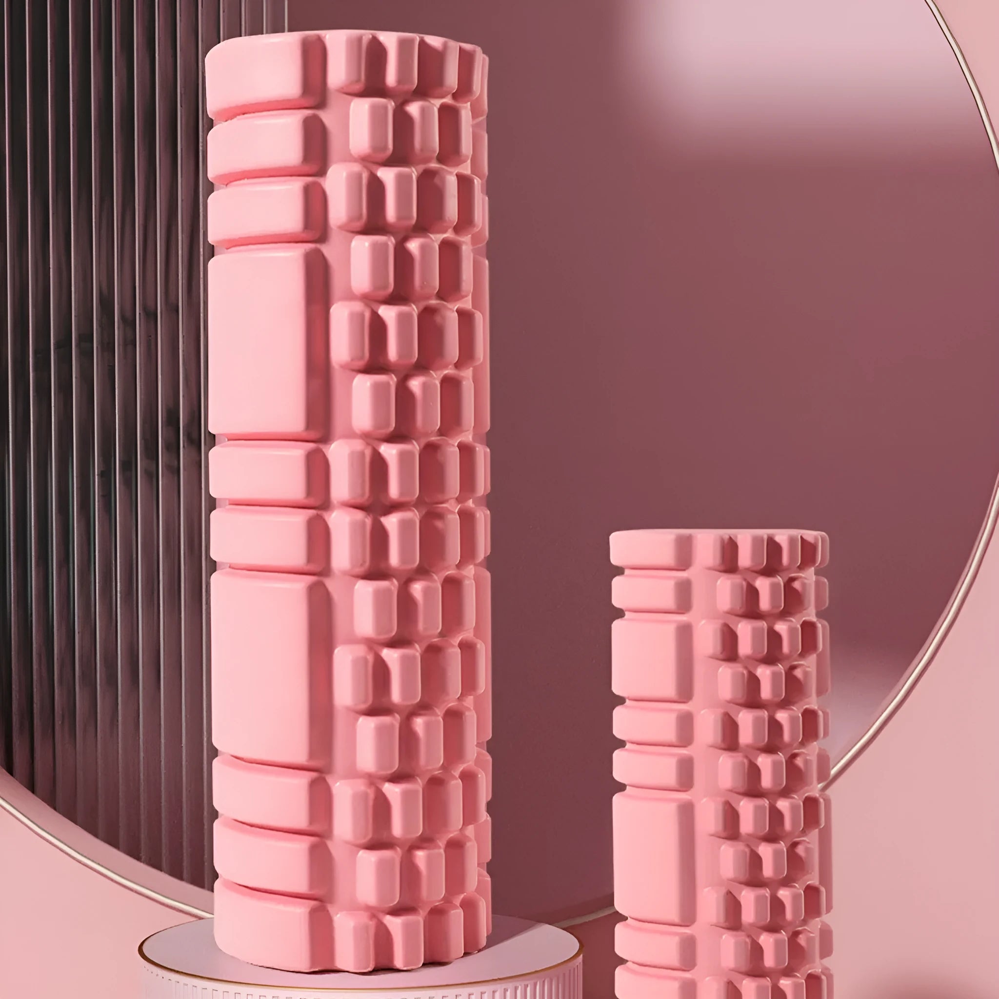 EVA foam roller for fitness recovery in multiple colour and size options