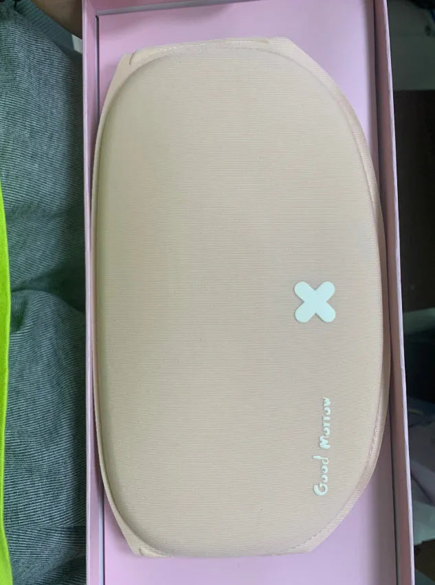 Rechargeable menstrual pain relief belt with three heat settings and three massage speeds, 300 x 150 x 10mm, basic model