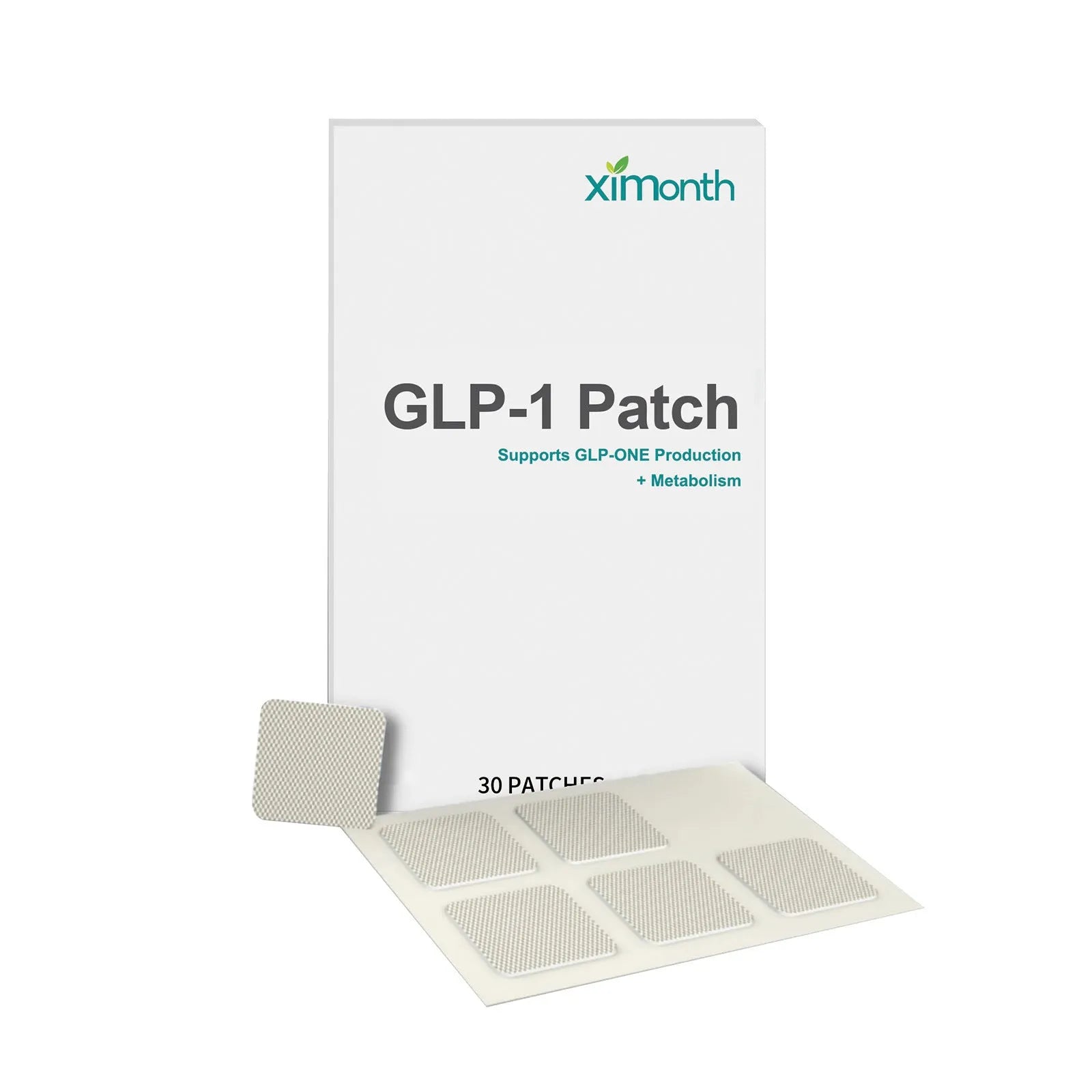 Pack of Line Lazy Massage Nursing Adhesive Body Patches, showing 30 individual patches with natural ingredients