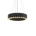 Nordic fish chandelier simple modern LED light aluminium PMMA shade for living room duplex villa