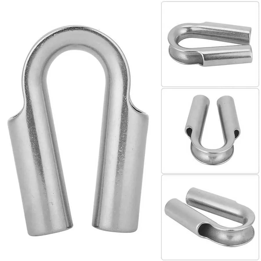 304 316 stainless steel chicken heart ring round sleeve ring for tube sizes M4 to M35
