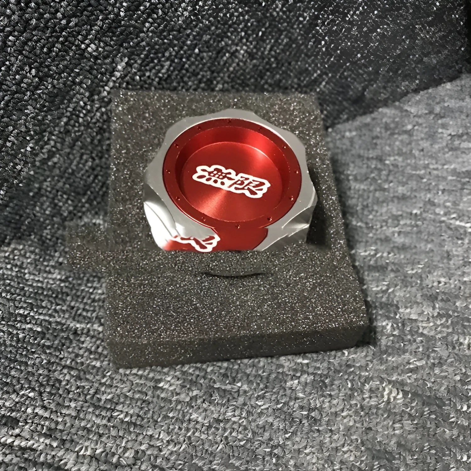 Aluminum alloy anti-leakage oil filter cap for Honda vehicles in six colour options