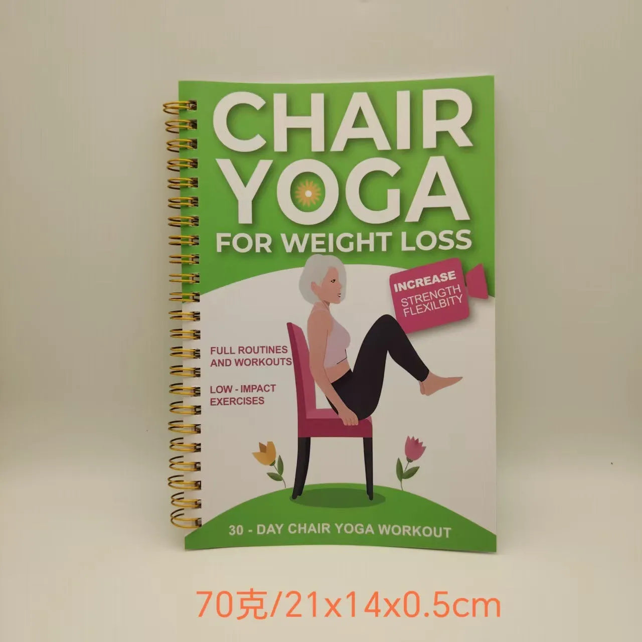 Overcome Procrastination Notebook in business office style with A1 size and wood pulp paper