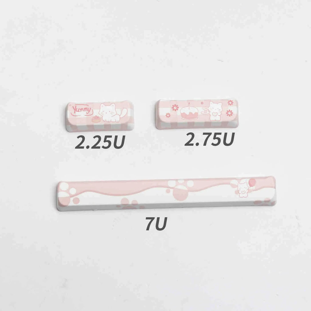 Full set of PBT sublimation keycaps for mechanical keyboards showing over 98 keys