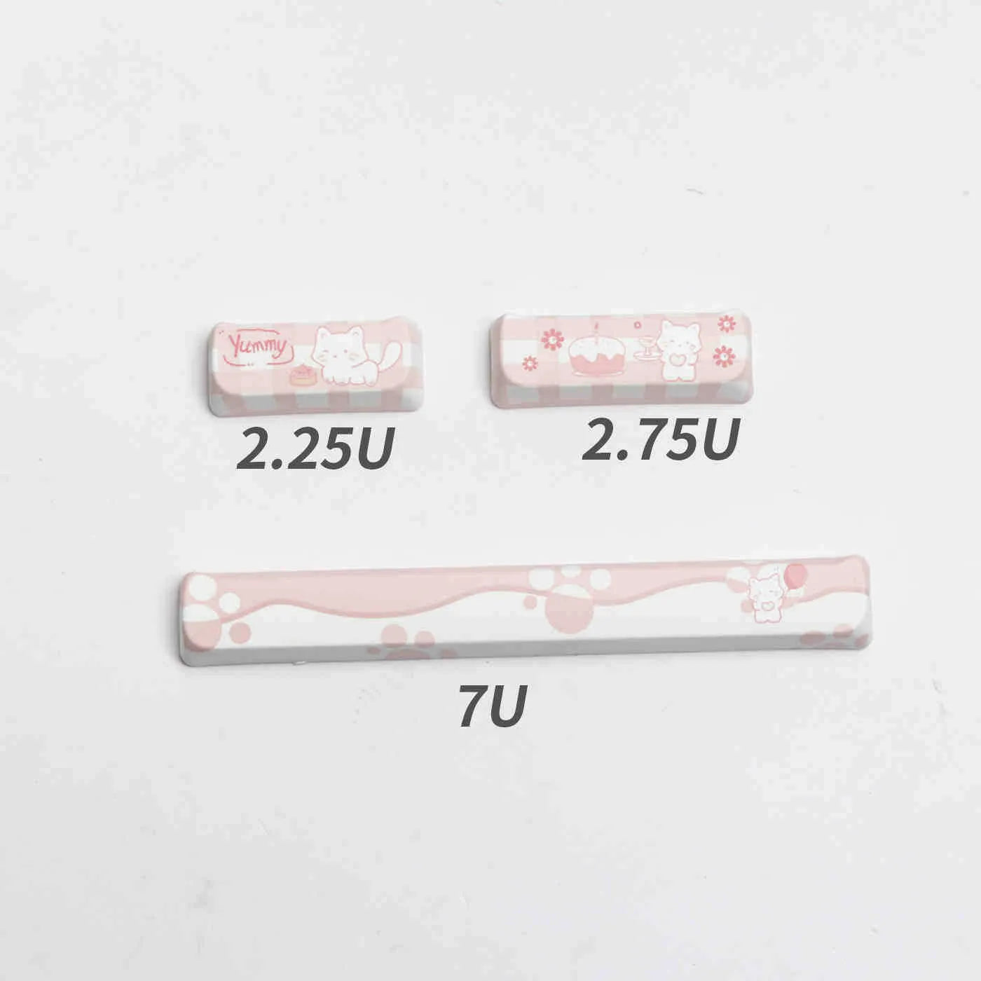 Full set of PBT sublimation keycaps for mechanical keyboards showing over 98 keys