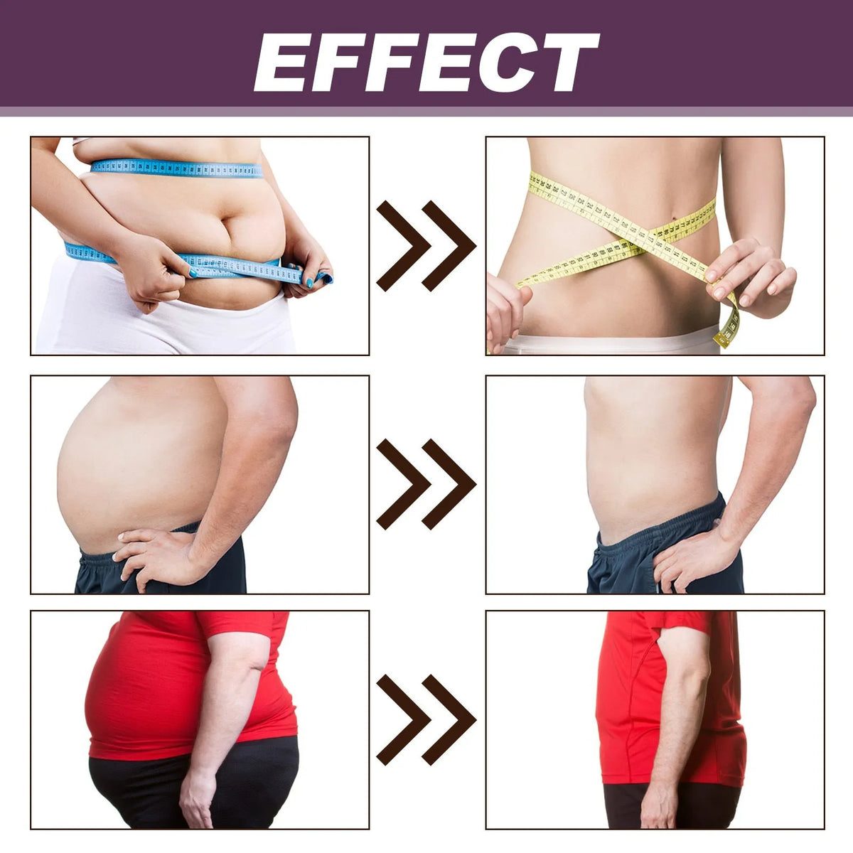 30ml bottle of body shaping drops serum for tightening thighs, arms, and belly.