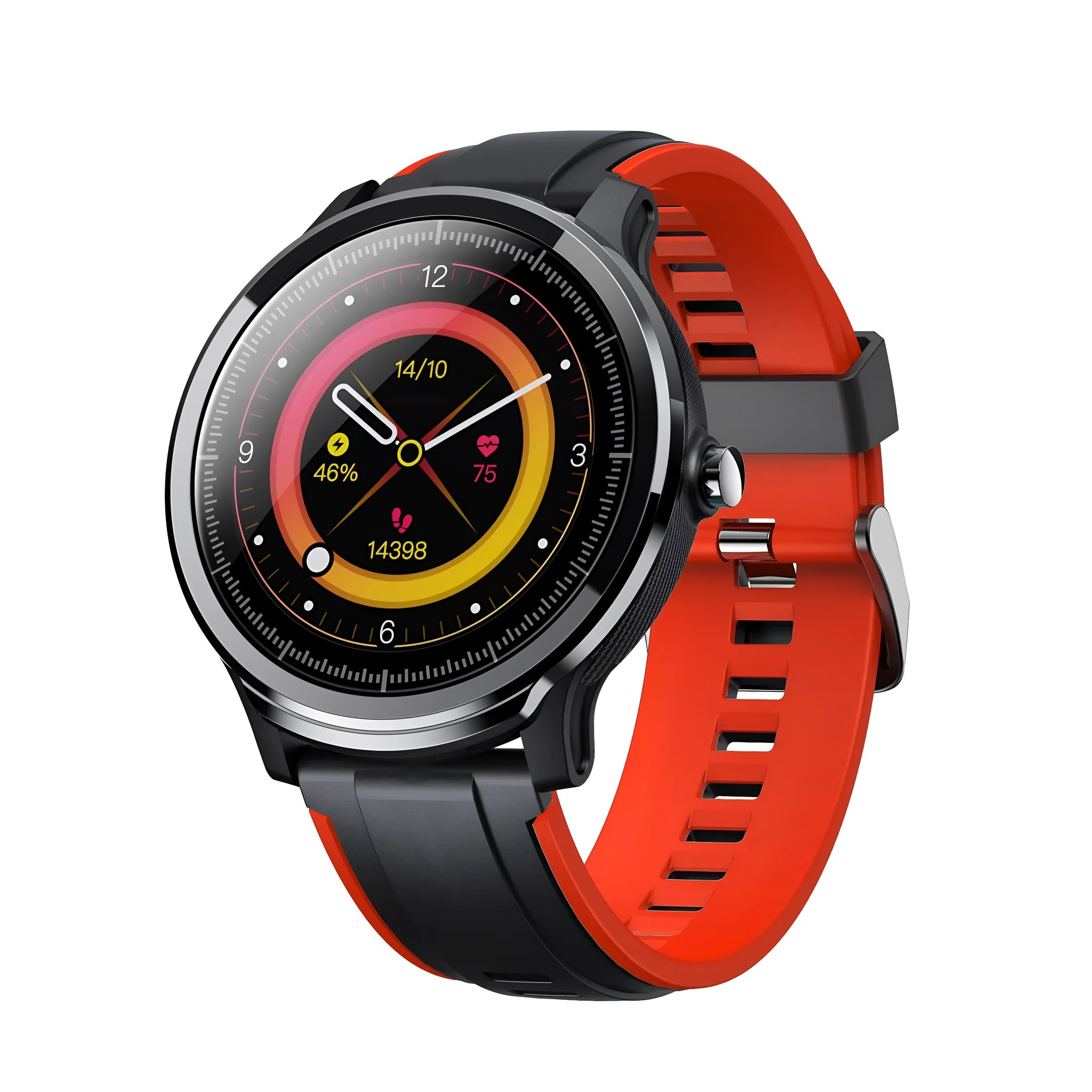 Kospet PROBE 1.3 inch touch screen smart watch with silicone wristband