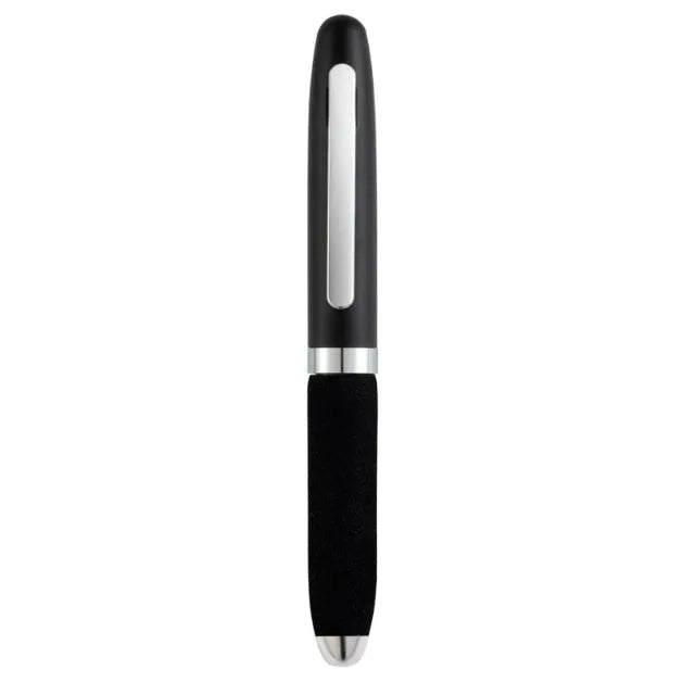 EVA metal cap mini ballpoint pen with compact 112mm design and choice of seven ink colours