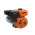 7.5HP single cylinder four stroke air cooled gasoline generator engine in orange colour