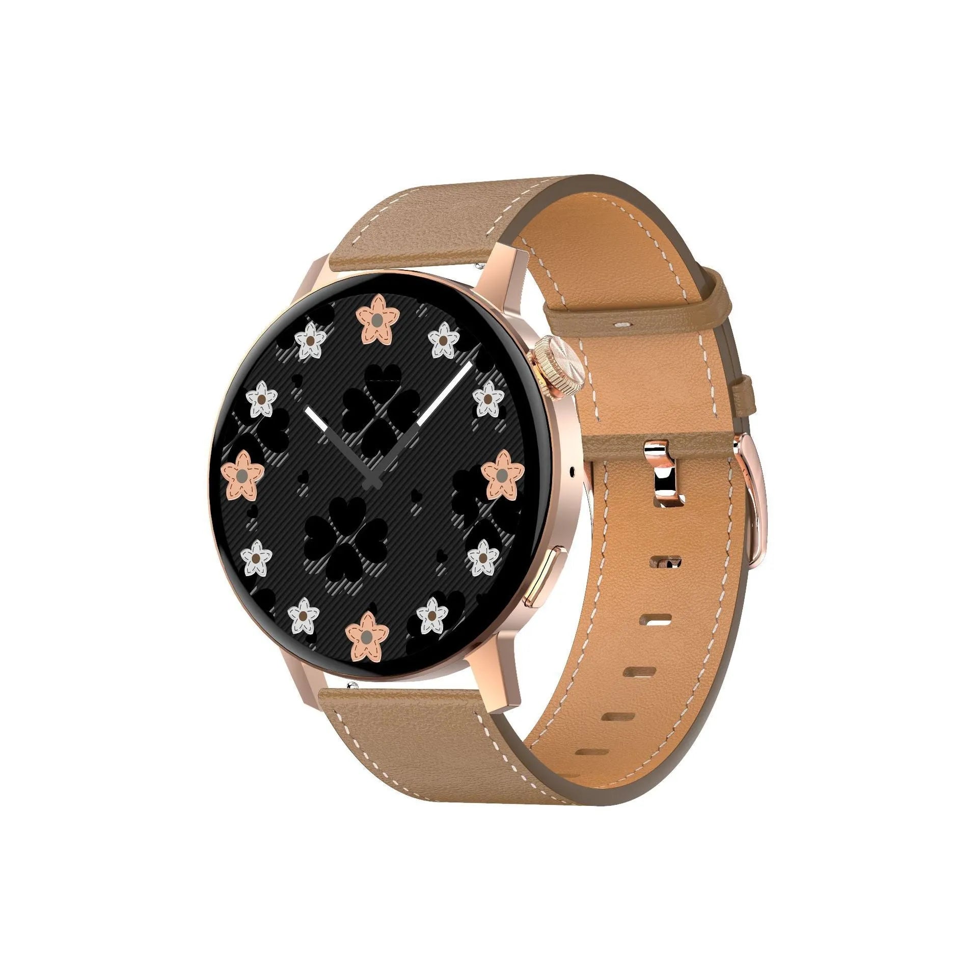 DT3 smartwatch with TFT screen on a silicone strap, showing heart rate monitoring display.