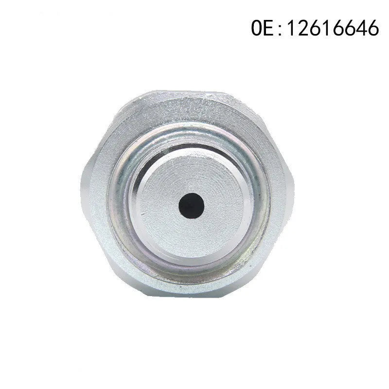 Silver metal fuel pressure sensor for automotive applications compatible with 12616646, 12677836, D1846A part numbers