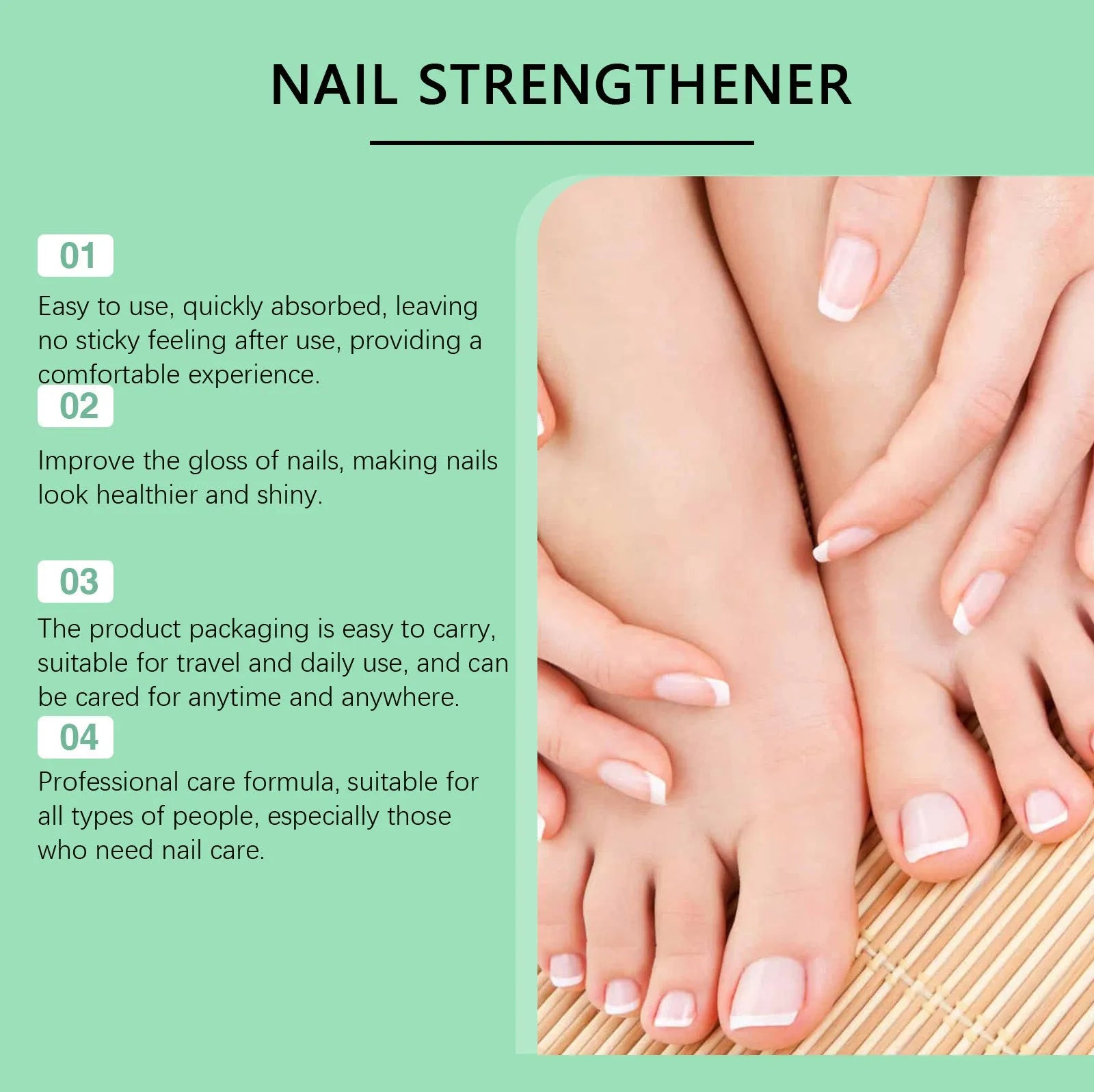 30ml gentle nail nursing solution bottle for daily cleaning and natural nail maintenance