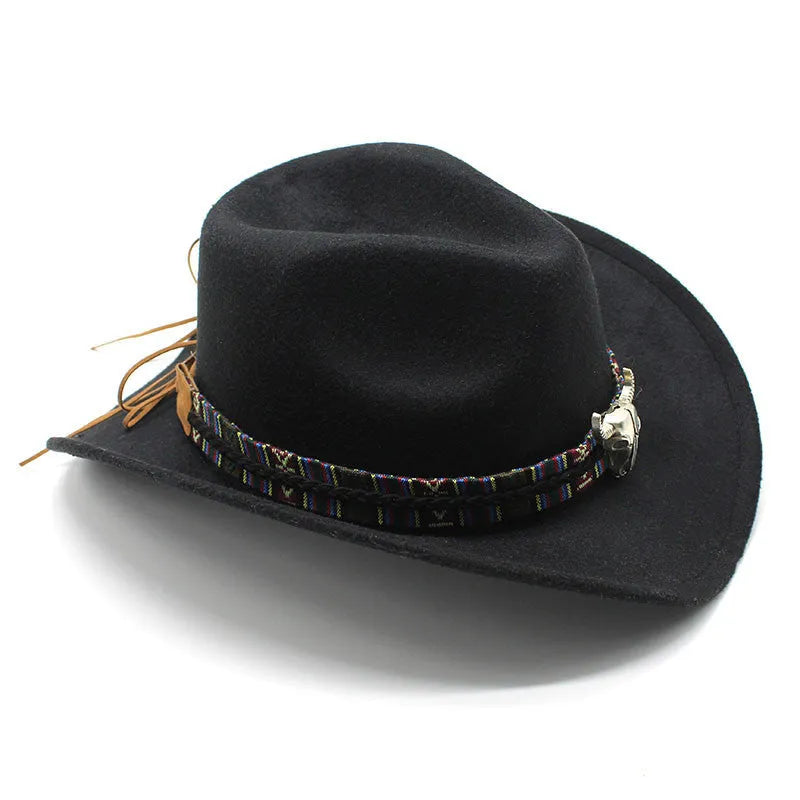 A Western cowboy hat with a bell crown on a neutral background, shown in an Army Green colour.