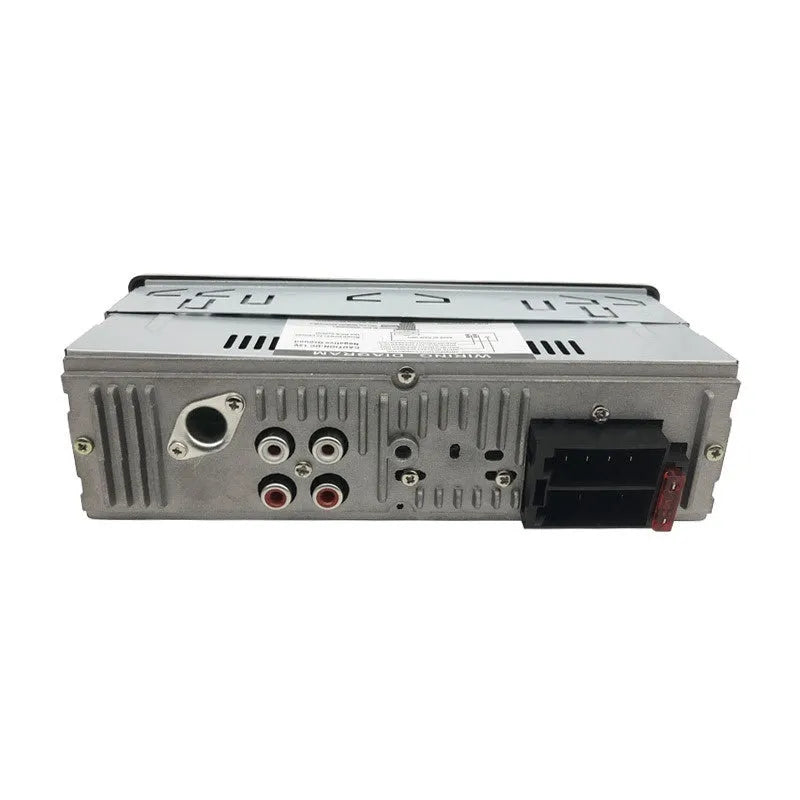 Advanced small car Bluetooth multimedia player SX5513 with brushed metal front panel and digital display