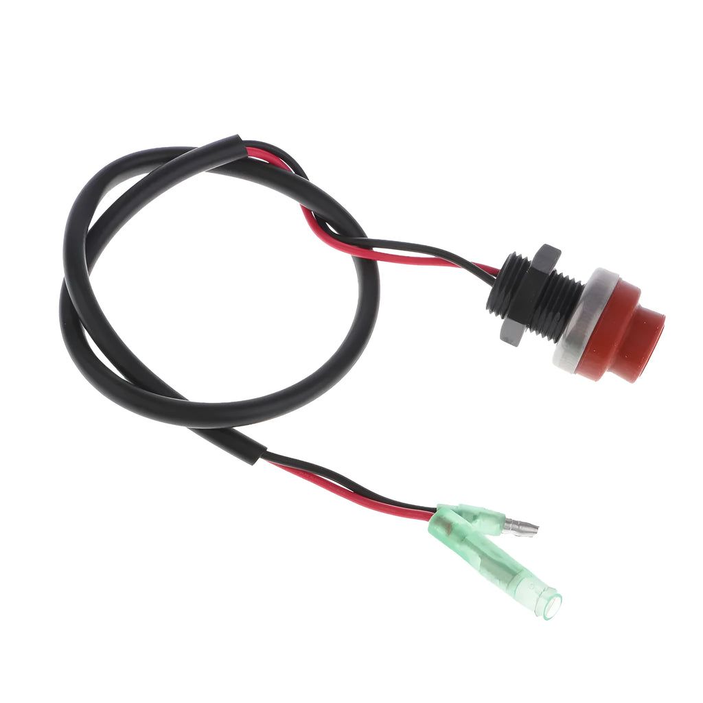 Yamaha marine engine kill switch with plastic housing and 6ft safety lanyard for outboard motors