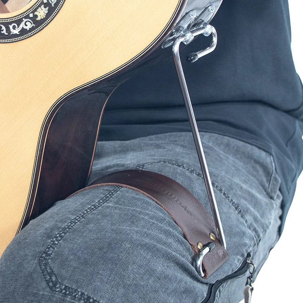 Adjustable piano stool for guitar and musical instrument practice