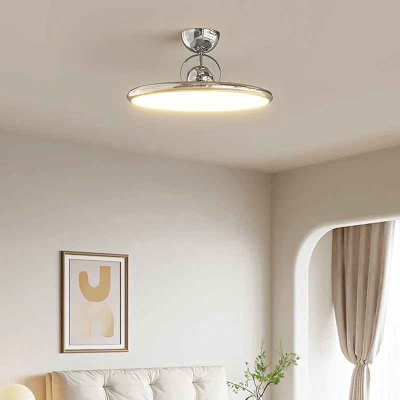 Modern Nordic style ceiling light with full spectrum eye protection LED and dimming controls
