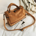 Large casual tote shoulder bag for women in soft PU leather with smooth zipper and high-quality hardware