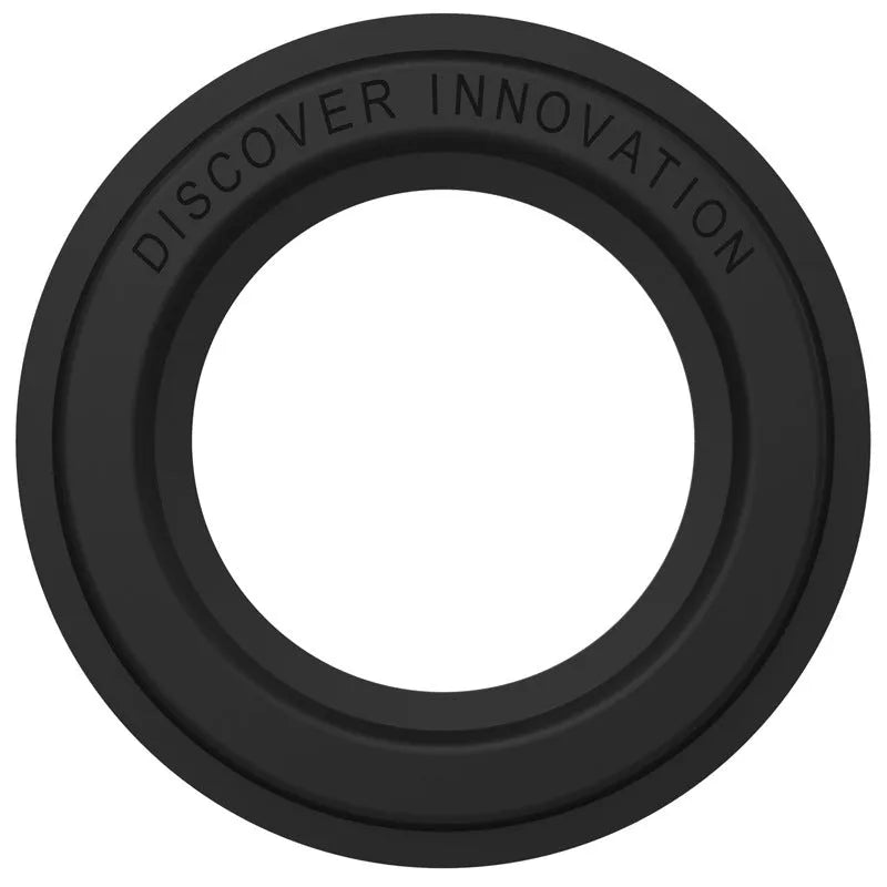 Magnetic ring mobile phone holder in Athens black for Apple Samsung wall and car mount
