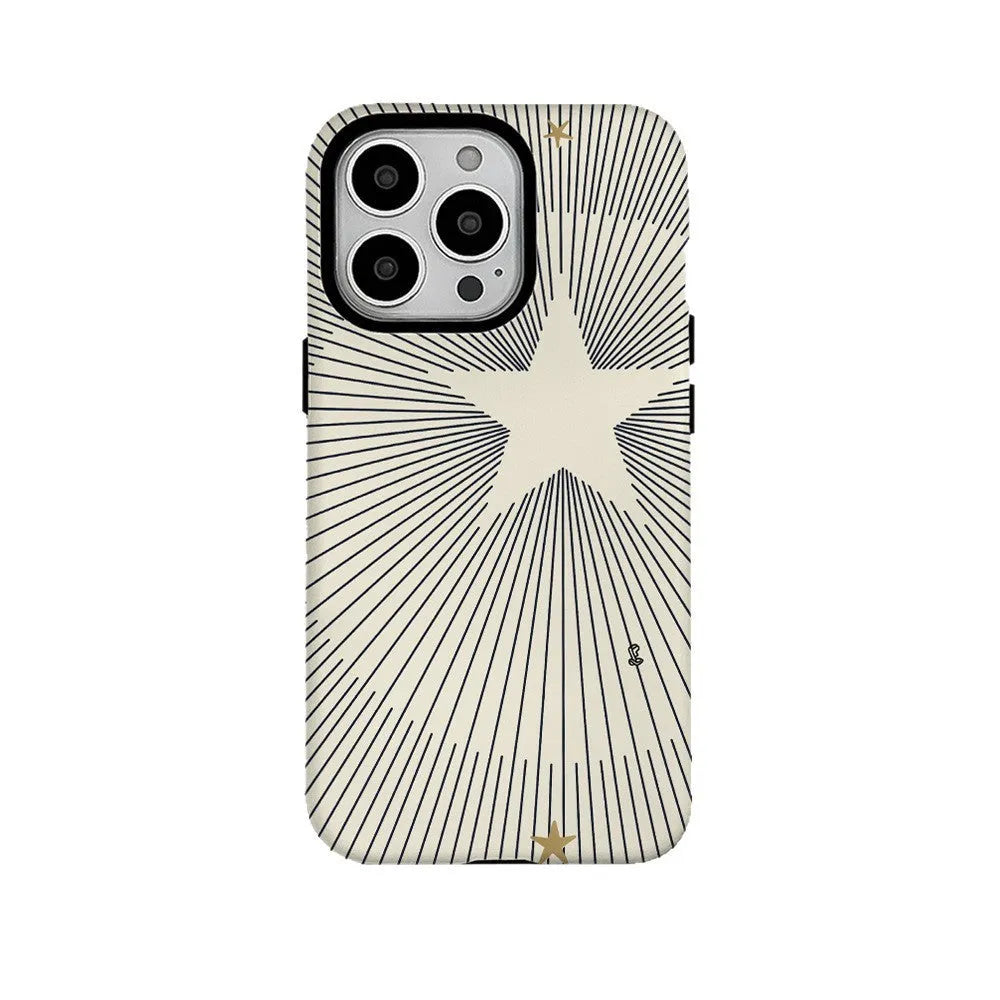 XINGX Design Film iPhone case with anti-fingerprint finish shown in matte and glossy variants.